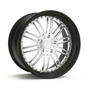 Metal car wheel